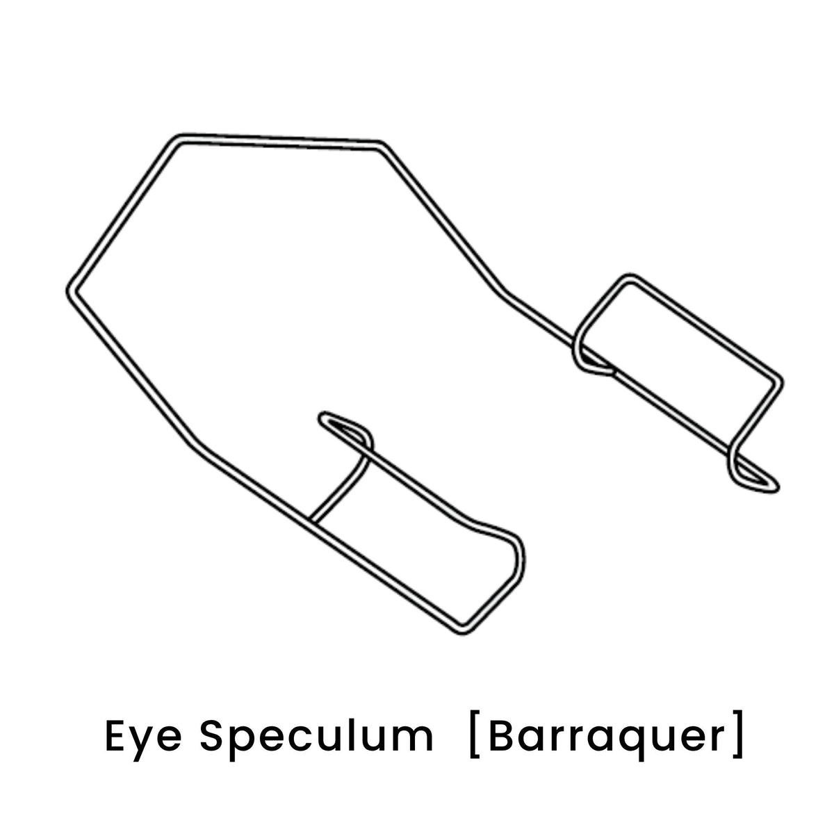 view of anodyne eye speculum barraquer