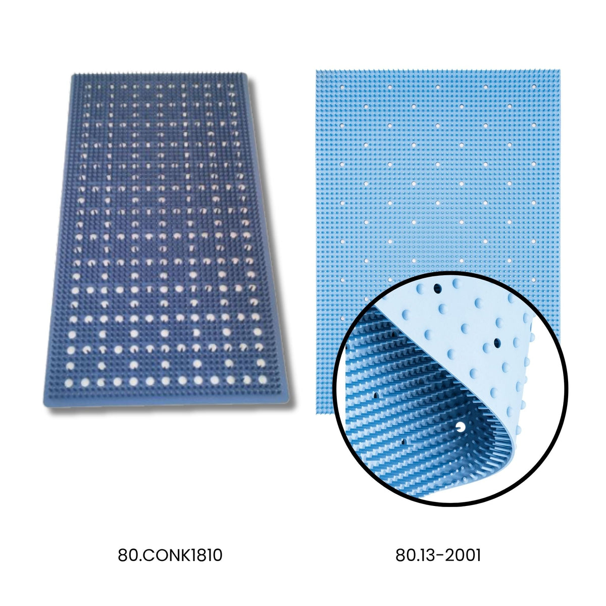 assorted silicone pin mats