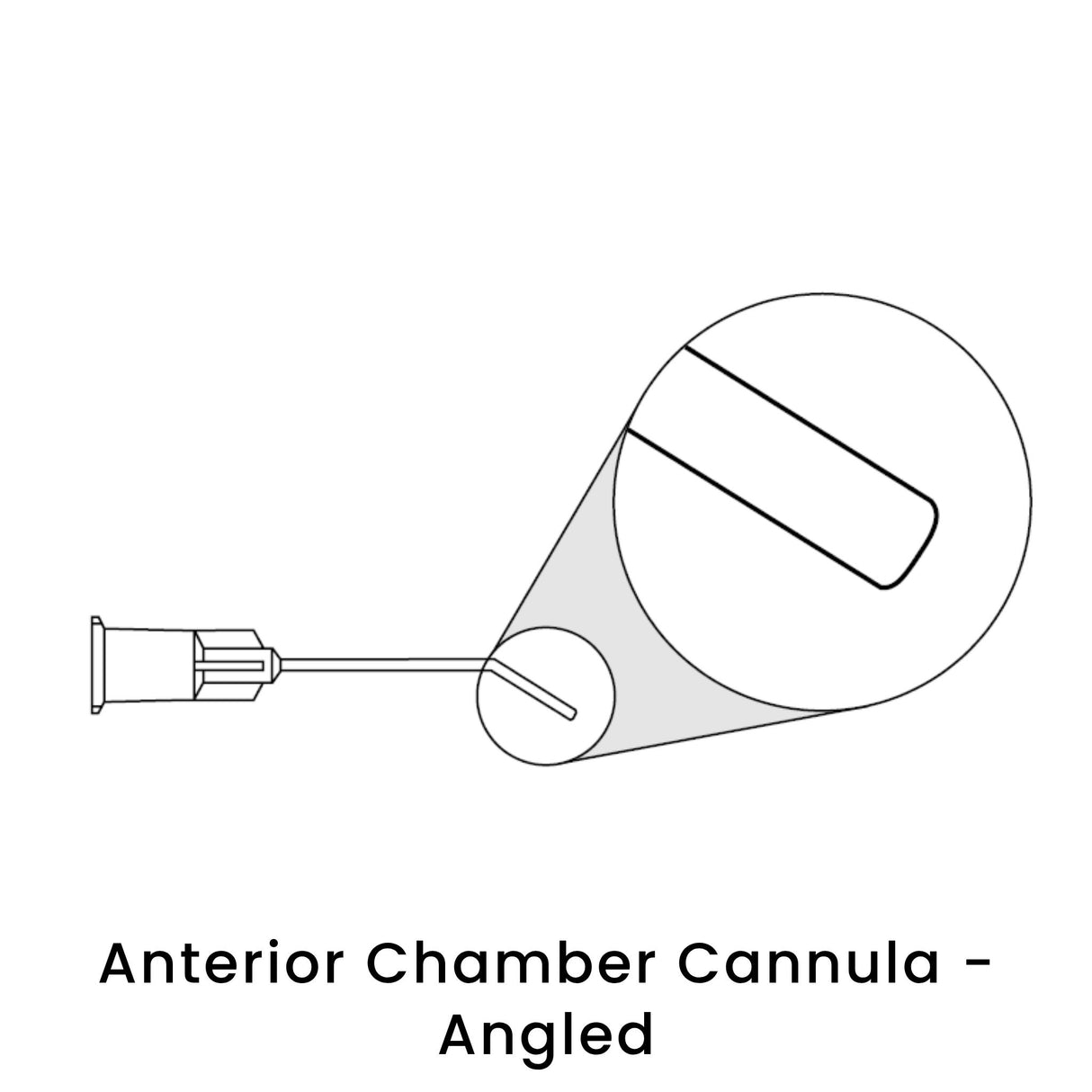 Anterior Chamber Cannula - Angled