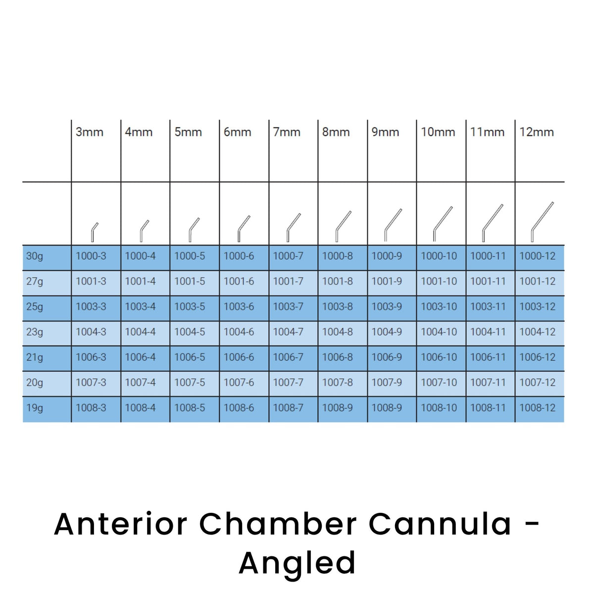 Anterior Chamber Cannula - Angled