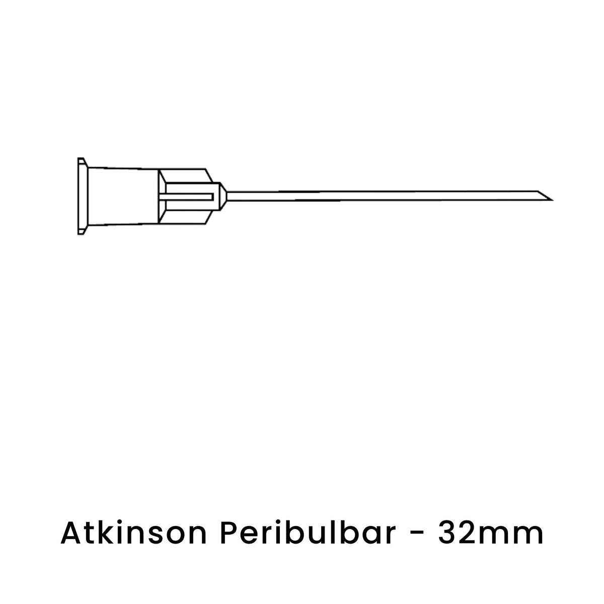 view of anodyne atkinson peribulbar 32mm