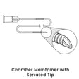 view of anodyne chamber maintainer serrated tip