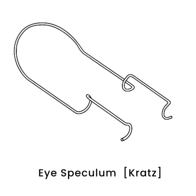 view of anodyne eye speculum kratz