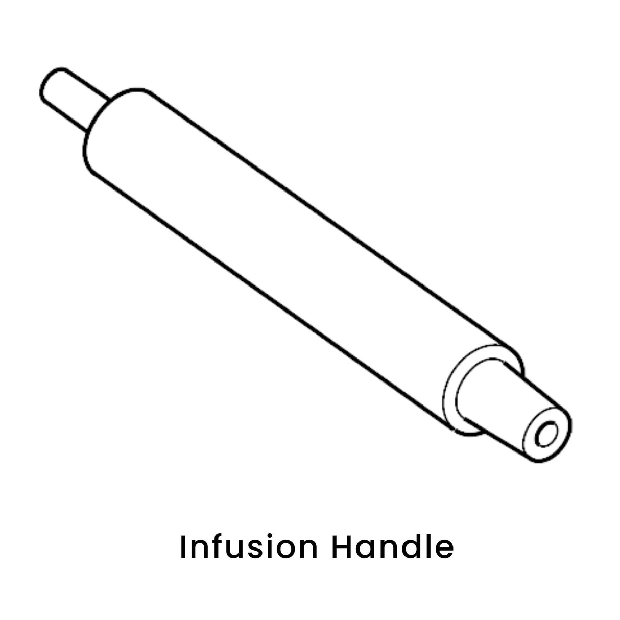 view of anodyne infusion handle