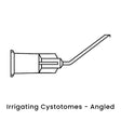 view of anodyne irrigating cystotomes angled