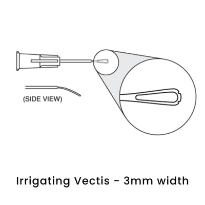 Irrigating Vectis - 3mm width