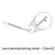 view of anodyne lens manipulating hook fenzl