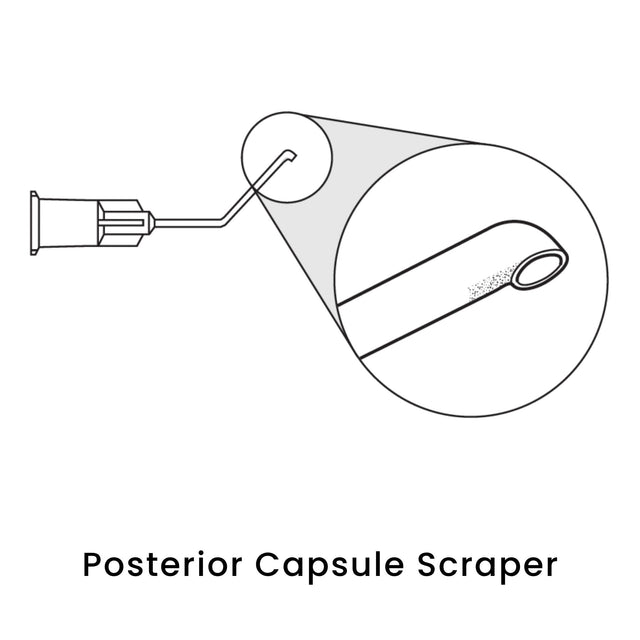 view of anodyne posterior capsule scraper