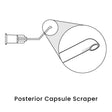 view of anodyne posterior capsule scraper
