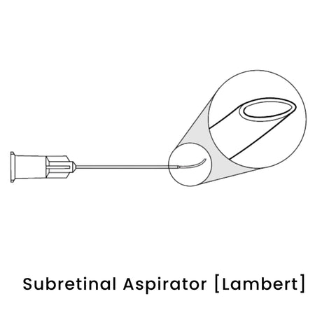 view of anodyne subretinal aspirator lambert