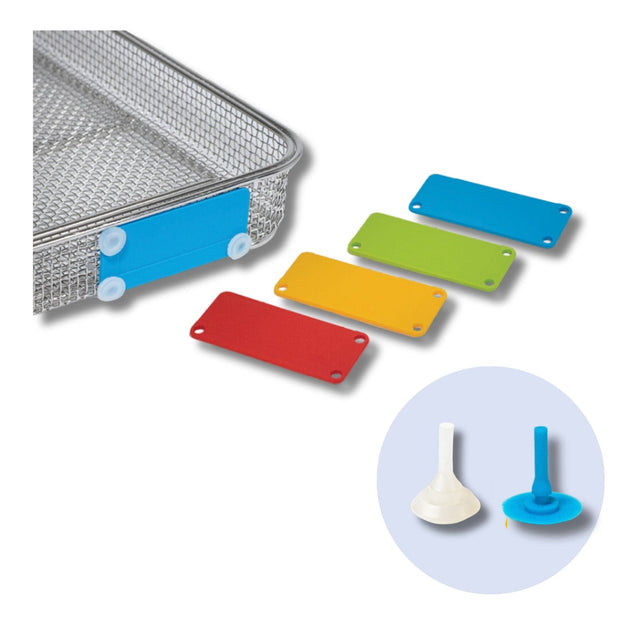 plastic basket tags for instrument sterilization baskets