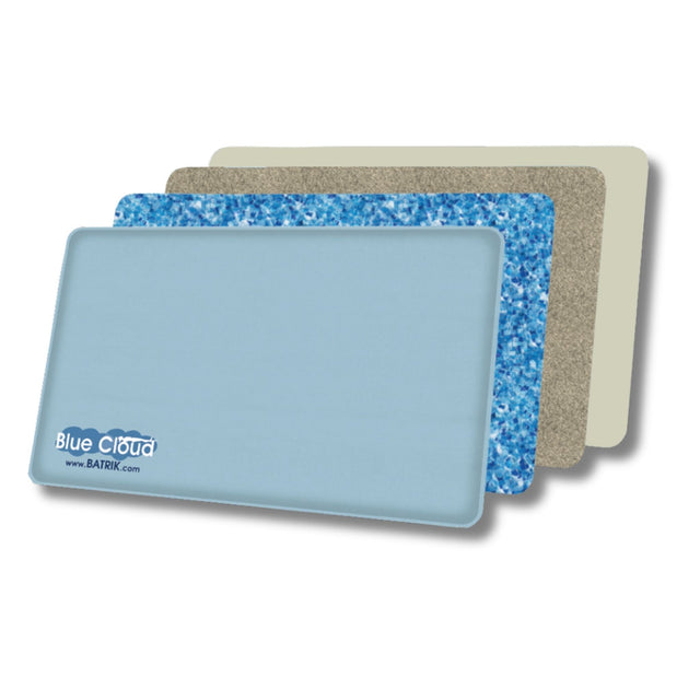 blue cloud gel anti fatigue mats layers