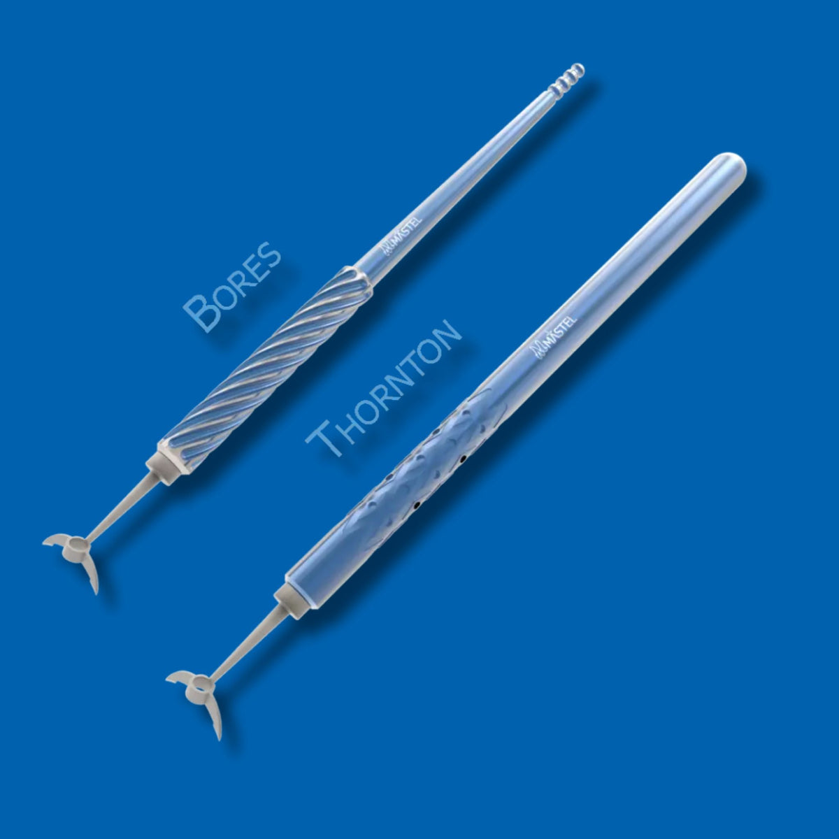 Bores meridian marker with Bores and Thornton handles