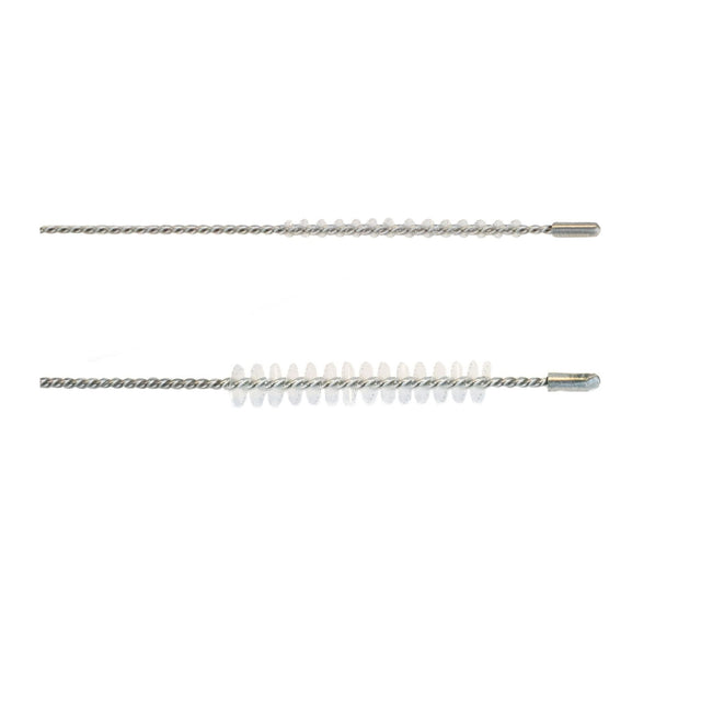 two single-use channel brushes