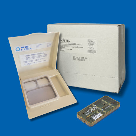 Diamond blade cleaning system
