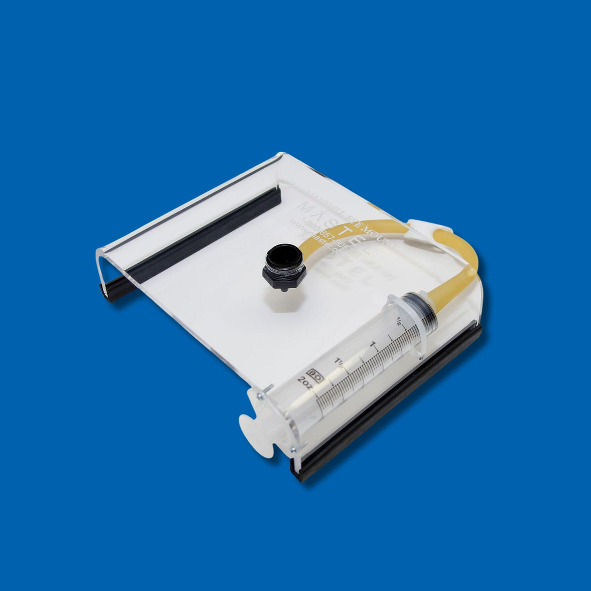 Mandell eye mount with left side view