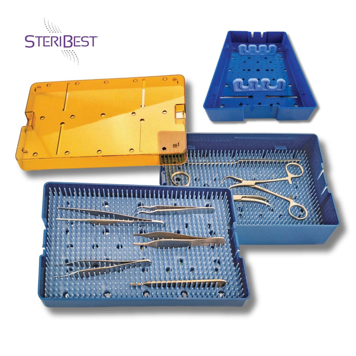 assorted micro instrument trays