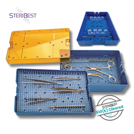 assorted micro instrument trays
