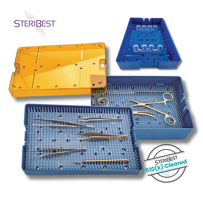 assorted micro instrument trays