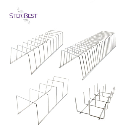 assorted pouch racks