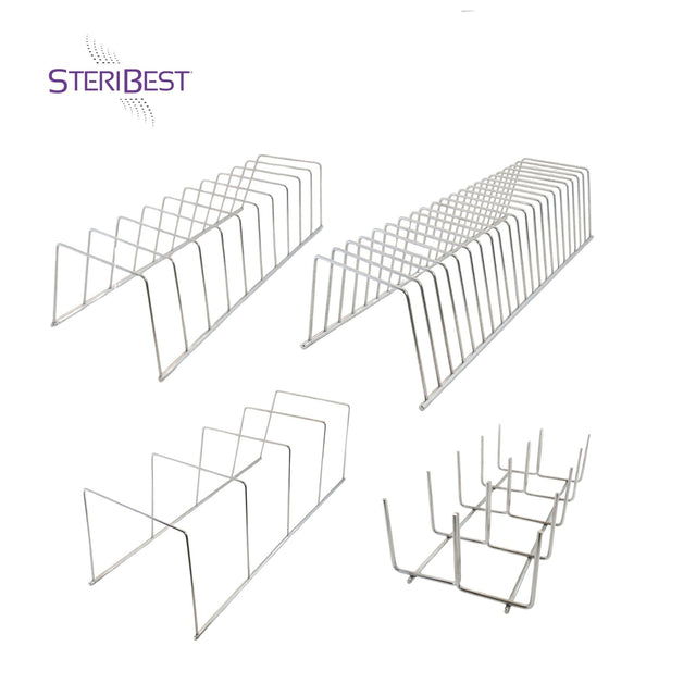 assorted pouch racks