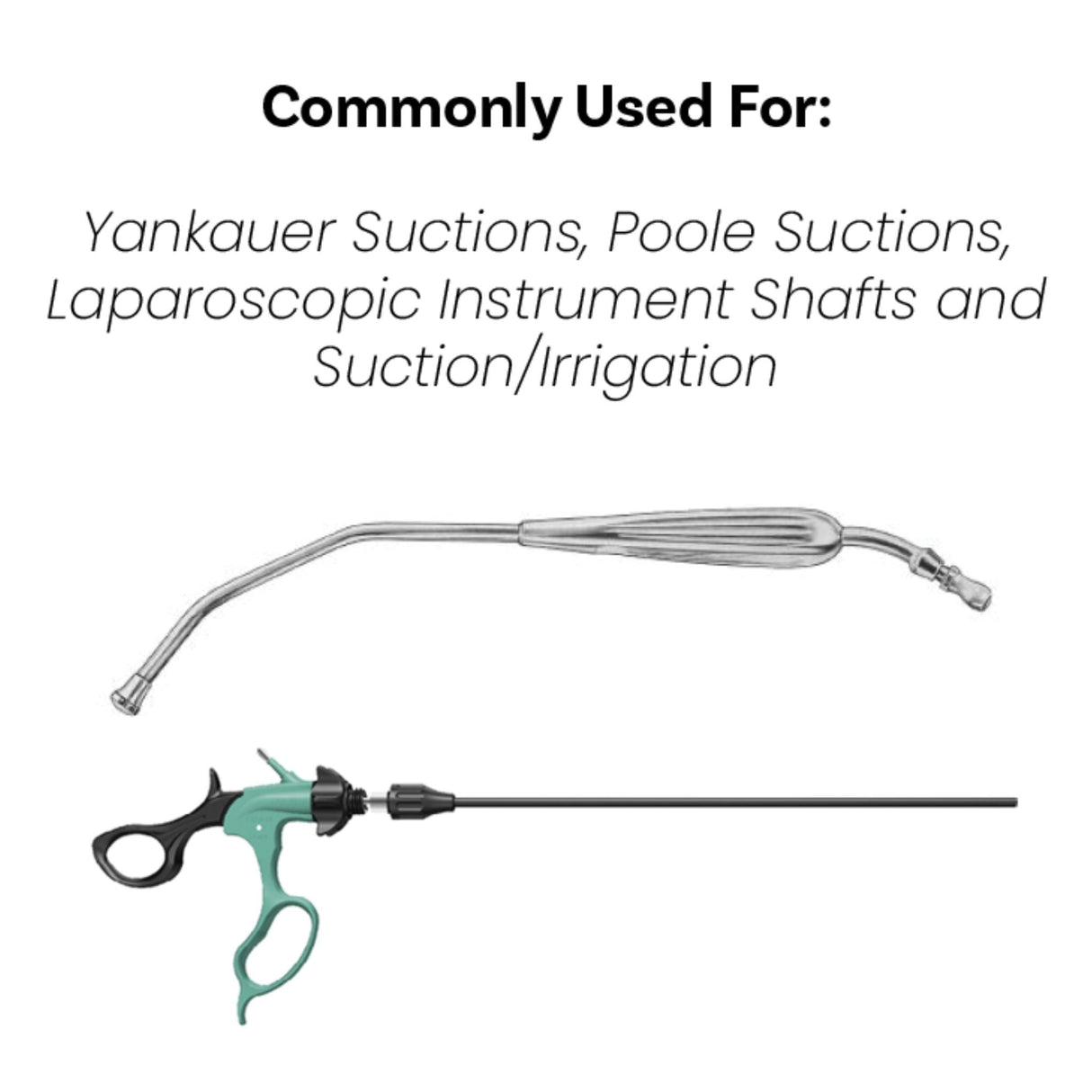 suggested use of rigid cannula medium large diameter brushes
