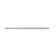 various rigid cannula brushes with stiff wire sheath