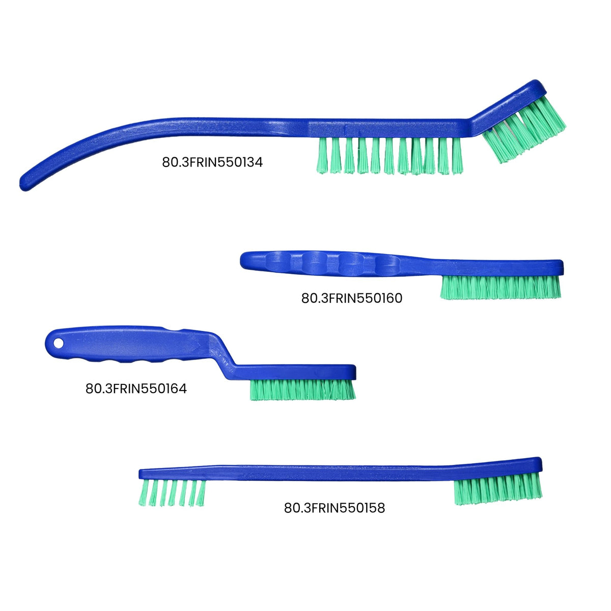 extra stiff nylon cleaning brushes