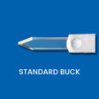 Standard buck diamond knife with Titanium President handle for Paracentesis.
