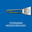 Stegmann MicroCrescent Diamond Knife with President handle for Cresent.
