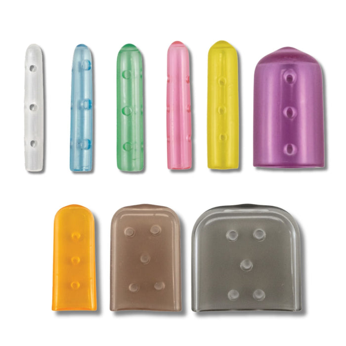 tip protectors for instruments that are single use