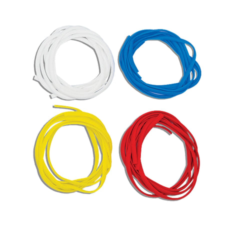 assorted colors of vascular silicone ties