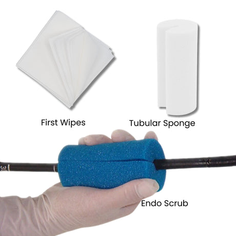 various wipes and cleaning pads