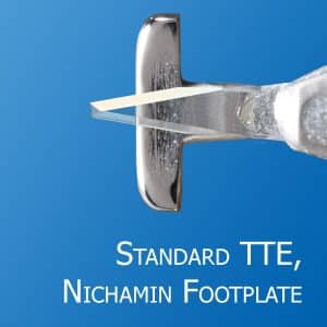 Standard Truncated Triple Edge, Nichamin Footplate