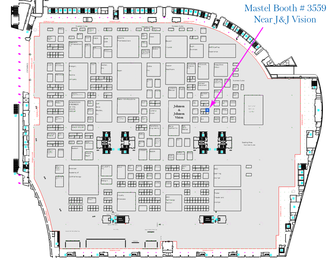 AAO 2022 Booth Map